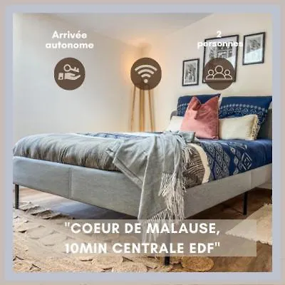 Le Gite 4 - Charmant Studio 30M2, Ideal Professionnels, 10Min Golfech Malause