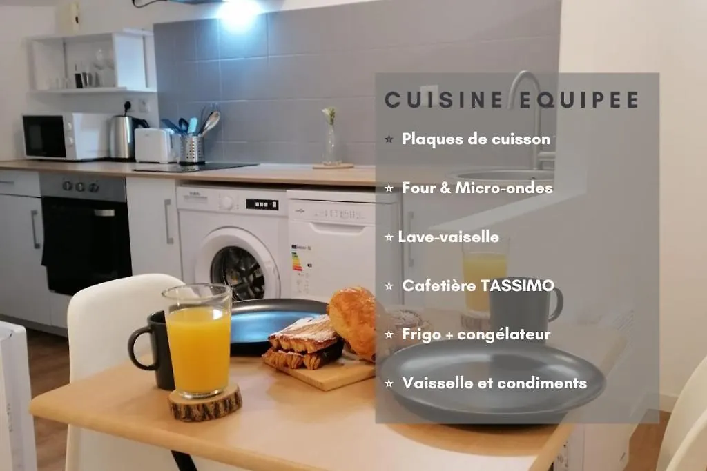 Apartment Le Gite 4 - Charmant Studio 30M2, Ideal Professionnels, 10Min Golfech Malause France