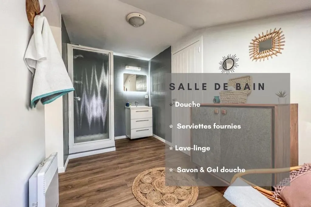 Le Gite 4 - Charmant Studio 30M2, Ideal Professionnels, 10Min Golfech Malause 0*,